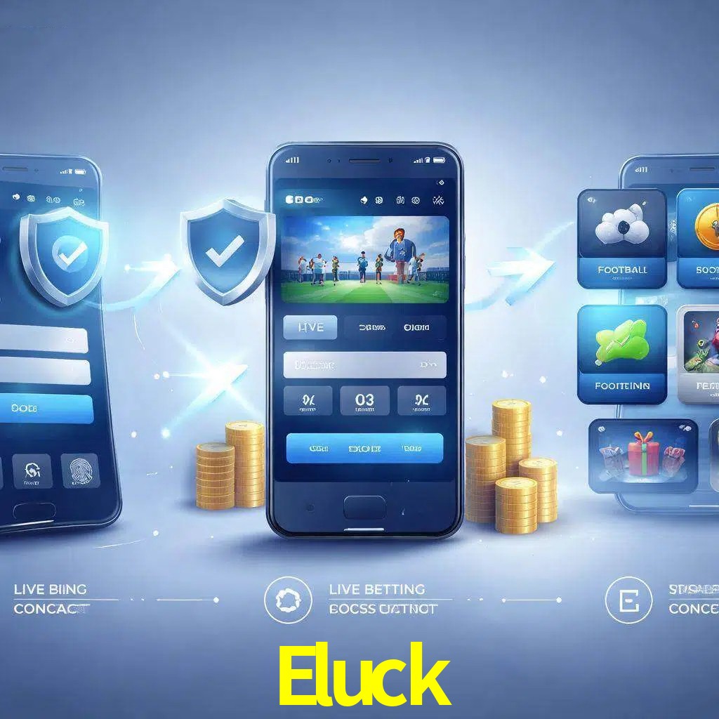 Pasos de acceso a la app Eluck en pantalla de teléfono móvil